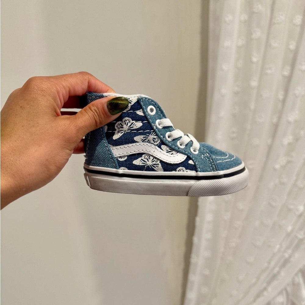 Denim Butterfly Vans 🦋